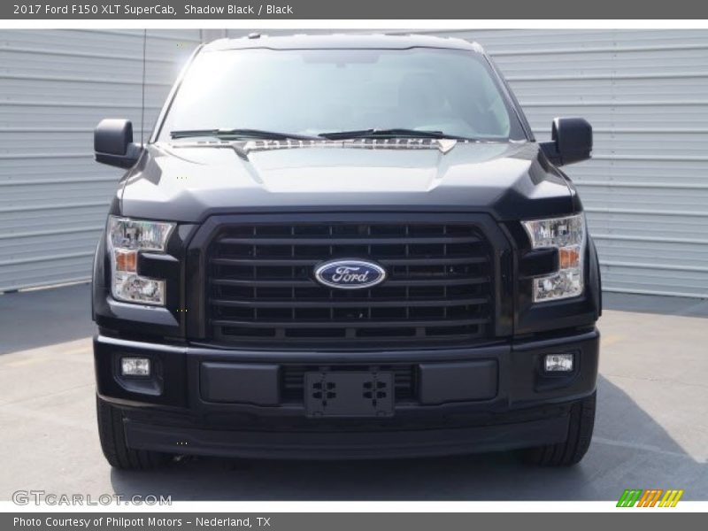 Shadow Black / Black 2017 Ford F150 XLT SuperCab