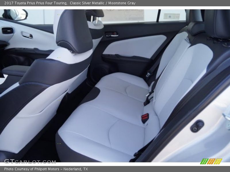 Rear Seat of 2017 Prius Prius Four Touring