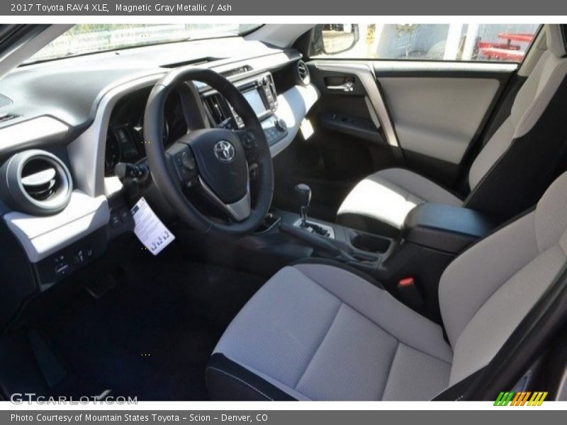 Magnetic Gray Metallic / Ash 2017 Toyota RAV4 XLE