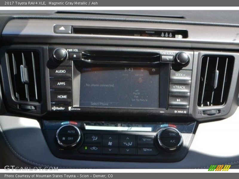 Magnetic Gray Metallic / Ash 2017 Toyota RAV4 XLE