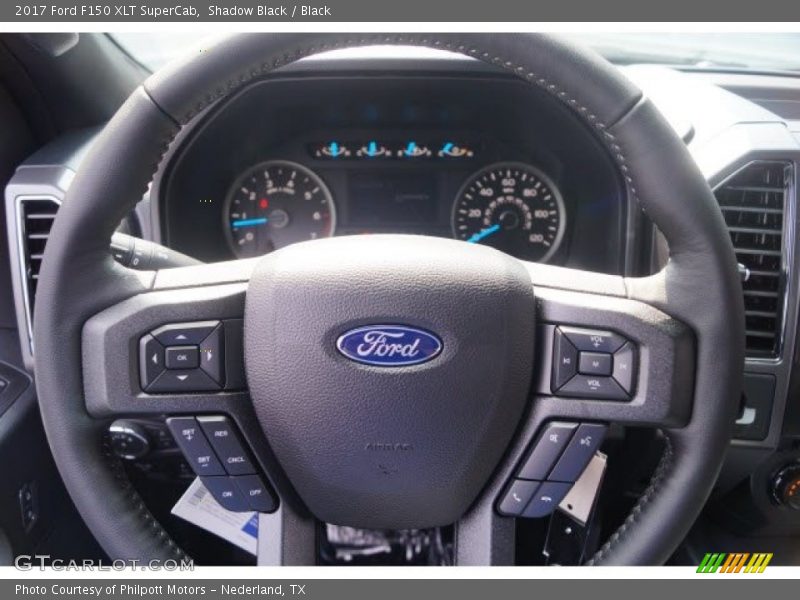 Shadow Black / Black 2017 Ford F150 XLT SuperCab