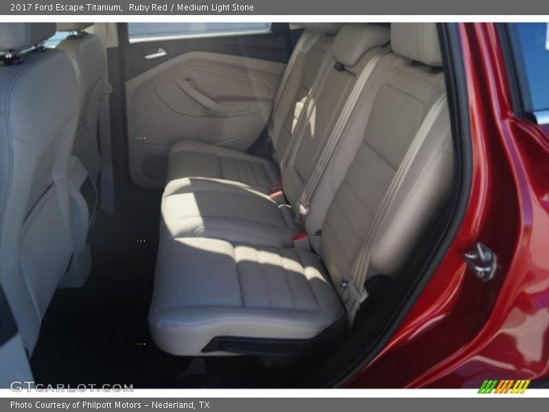 Ruby Red / Medium Light Stone 2017 Ford Escape Titanium