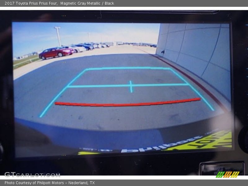 Magnetic Gray Metallic / Black 2017 Toyota Prius Prius Four