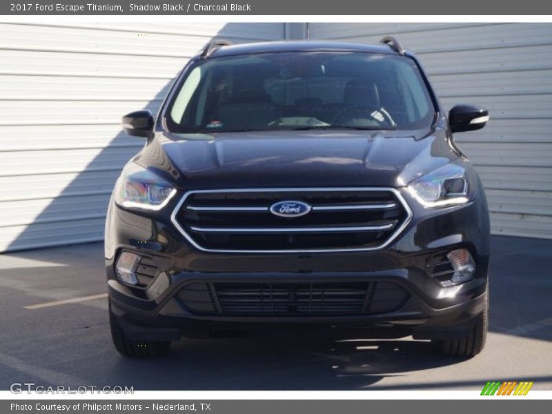 Shadow Black / Charcoal Black 2017 Ford Escape Titanium
