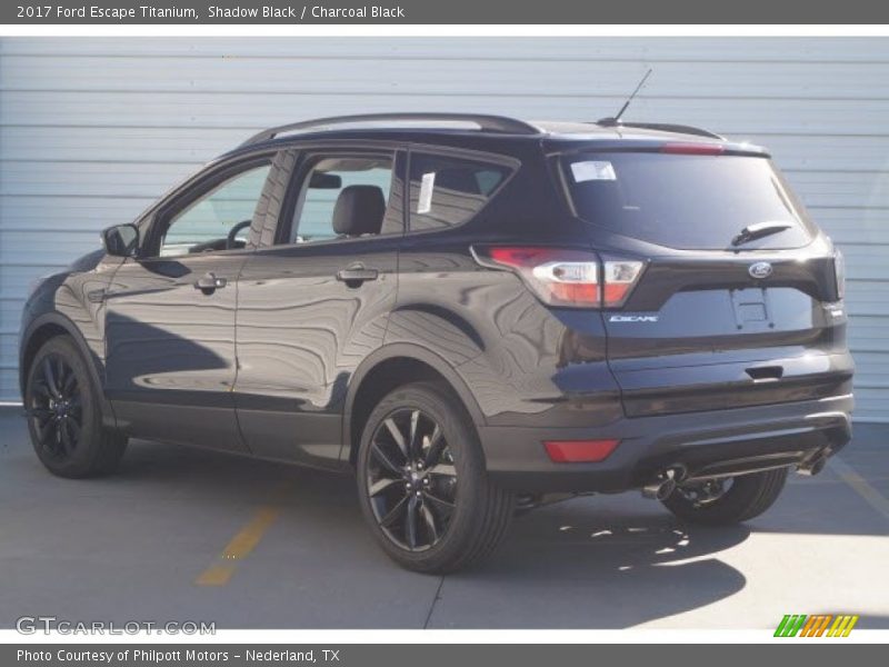 Shadow Black / Charcoal Black 2017 Ford Escape Titanium