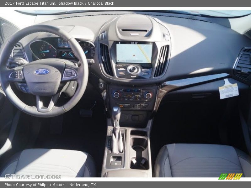 Shadow Black / Charcoal Black 2017 Ford Escape Titanium
