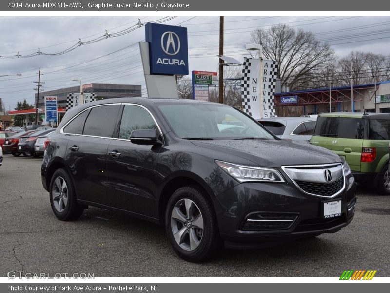 Graphite Luster Metallic / Graystone 2014 Acura MDX SH-AWD