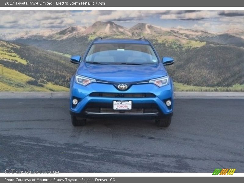 Electric Storm Metallic / Ash 2017 Toyota RAV4 Limited
