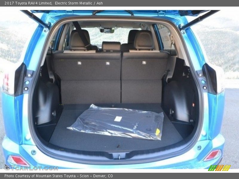 Electric Storm Metallic / Ash 2017 Toyota RAV4 Limited