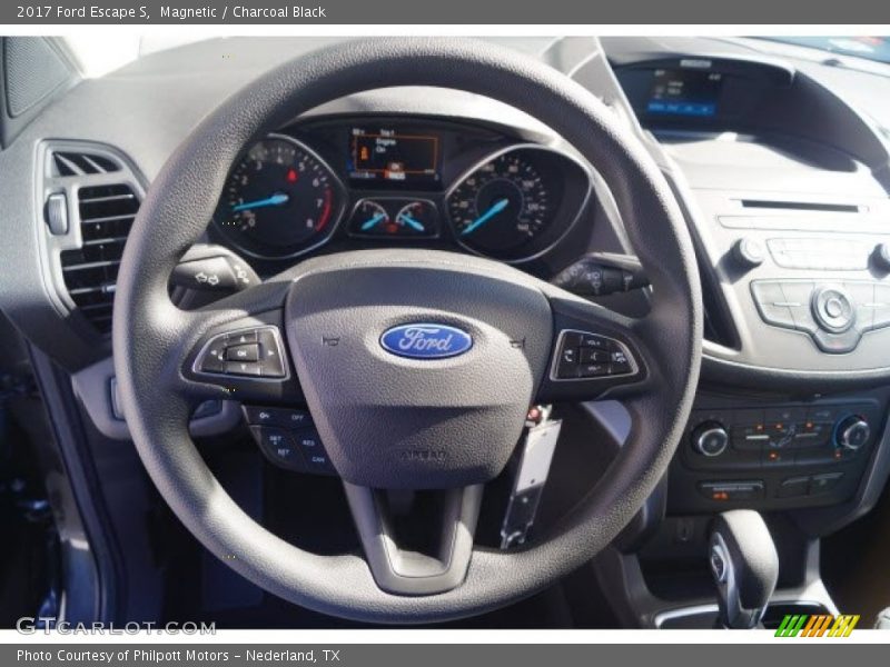 Magnetic / Charcoal Black 2017 Ford Escape S
