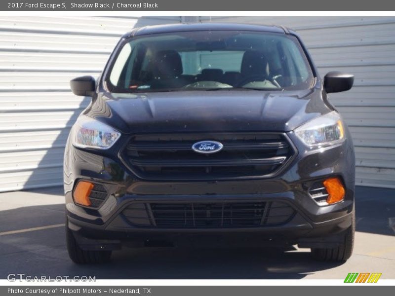 Shadow Black / Charcoal Black 2017 Ford Escape S
