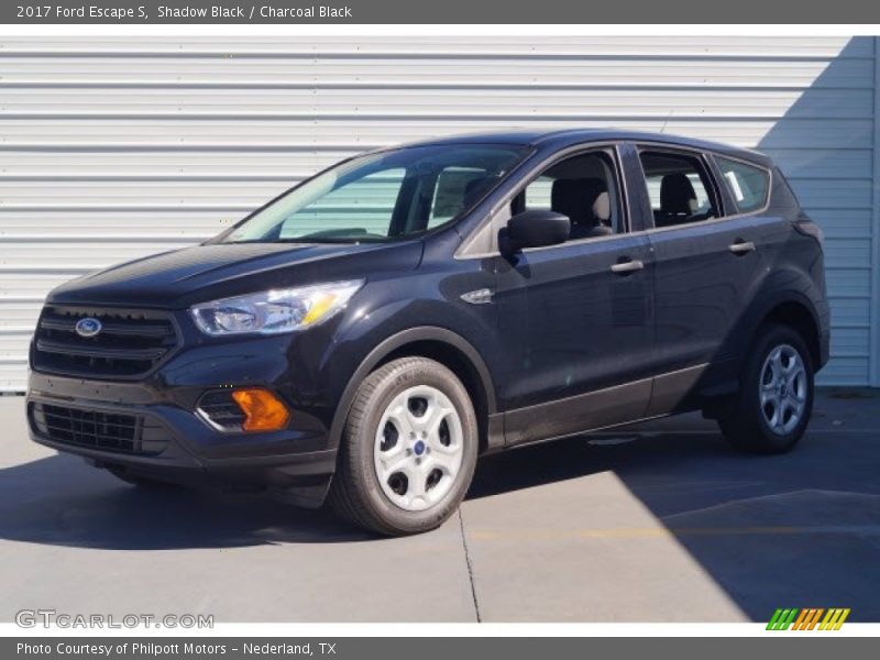 Shadow Black / Charcoal Black 2017 Ford Escape S