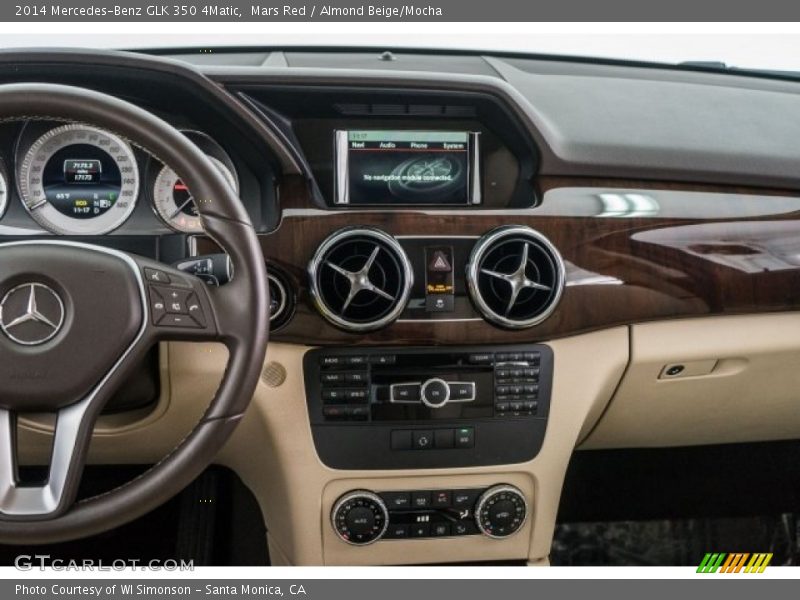 Mars Red / Almond Beige/Mocha 2014 Mercedes-Benz GLK 350 4Matic