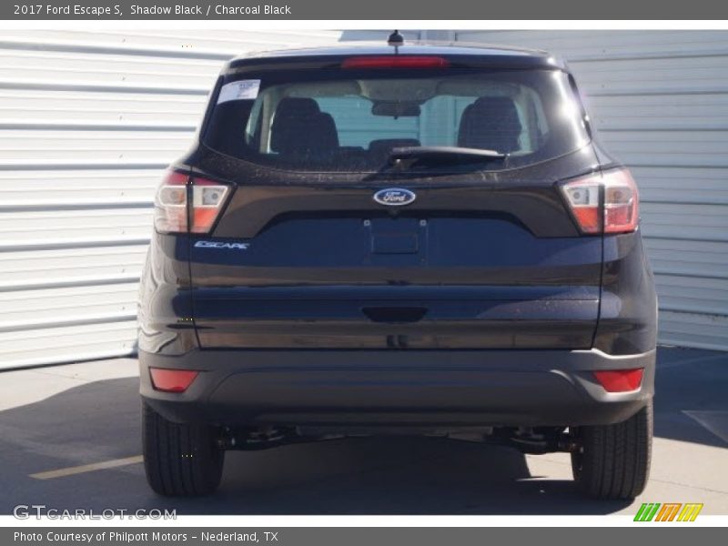 Shadow Black / Charcoal Black 2017 Ford Escape S