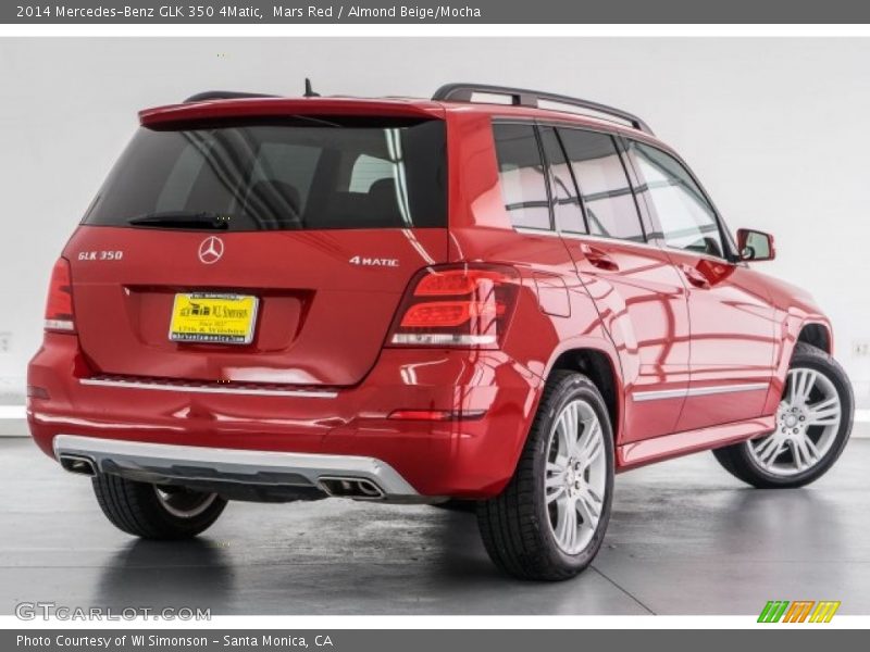 Mars Red / Almond Beige/Mocha 2014 Mercedes-Benz GLK 350 4Matic