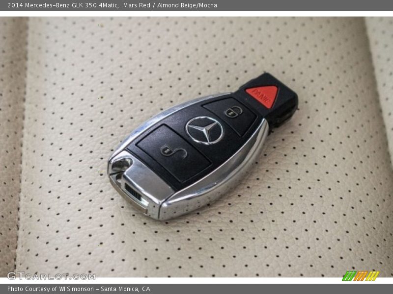 Mars Red / Almond Beige/Mocha 2014 Mercedes-Benz GLK 350 4Matic