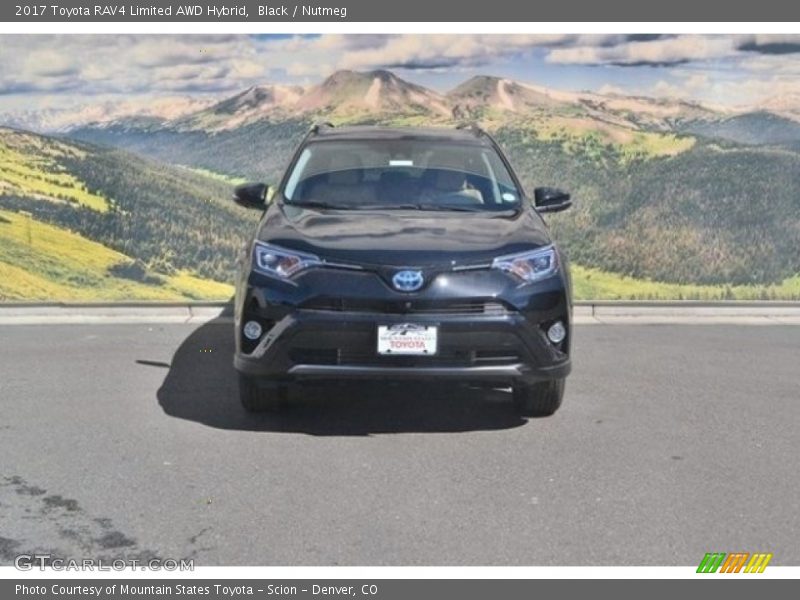 Black / Nutmeg 2017 Toyota RAV4 Limited AWD Hybrid