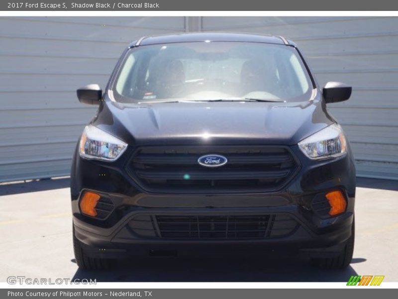 Shadow Black / Charcoal Black 2017 Ford Escape S