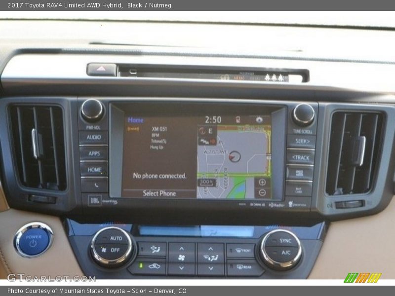 Black / Nutmeg 2017 Toyota RAV4 Limited AWD Hybrid