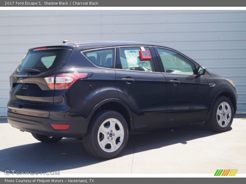 Shadow Black / Charcoal Black 2017 Ford Escape S