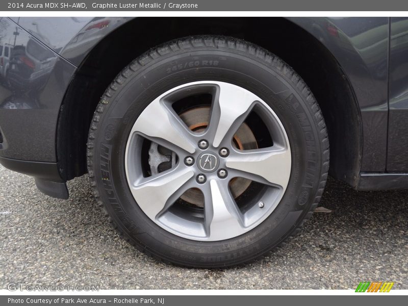 Graphite Luster Metallic / Graystone 2014 Acura MDX SH-AWD