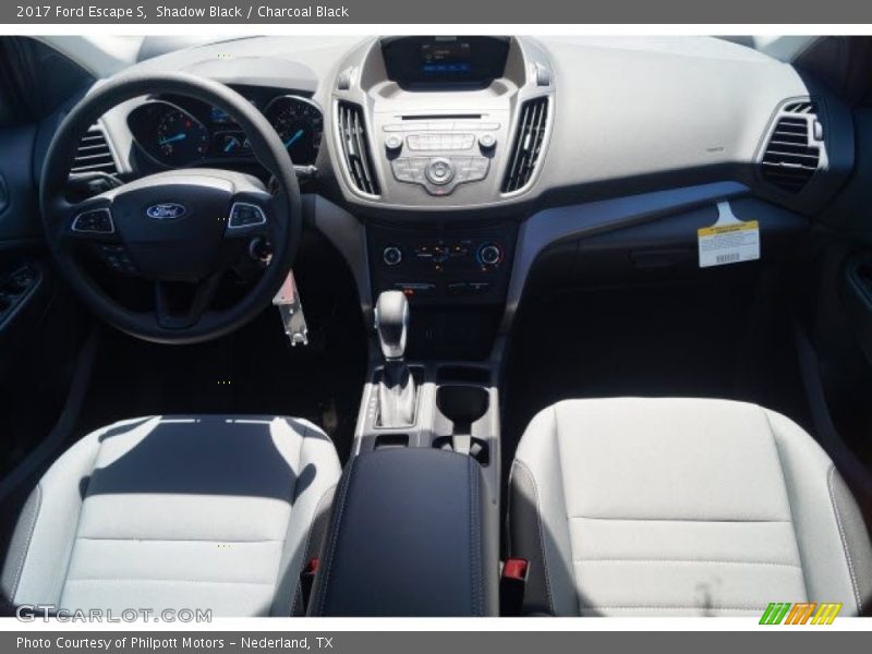 Shadow Black / Charcoal Black 2017 Ford Escape S