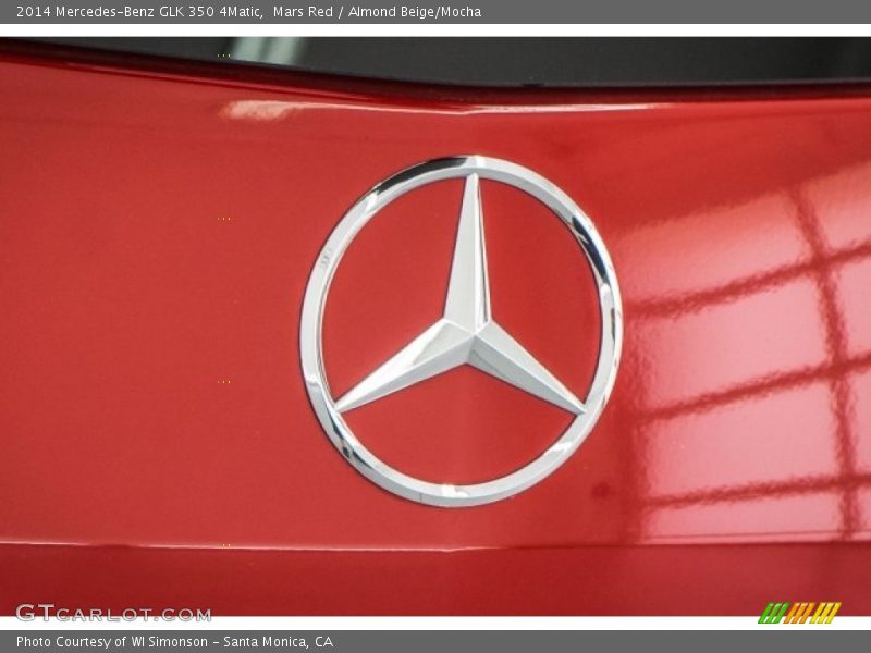 Mars Red / Almond Beige/Mocha 2014 Mercedes-Benz GLK 350 4Matic