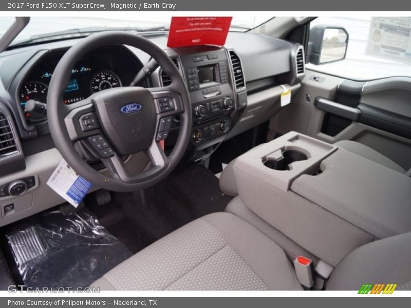 Magnetic / Earth Gray 2017 Ford F150 XLT SuperCrew
