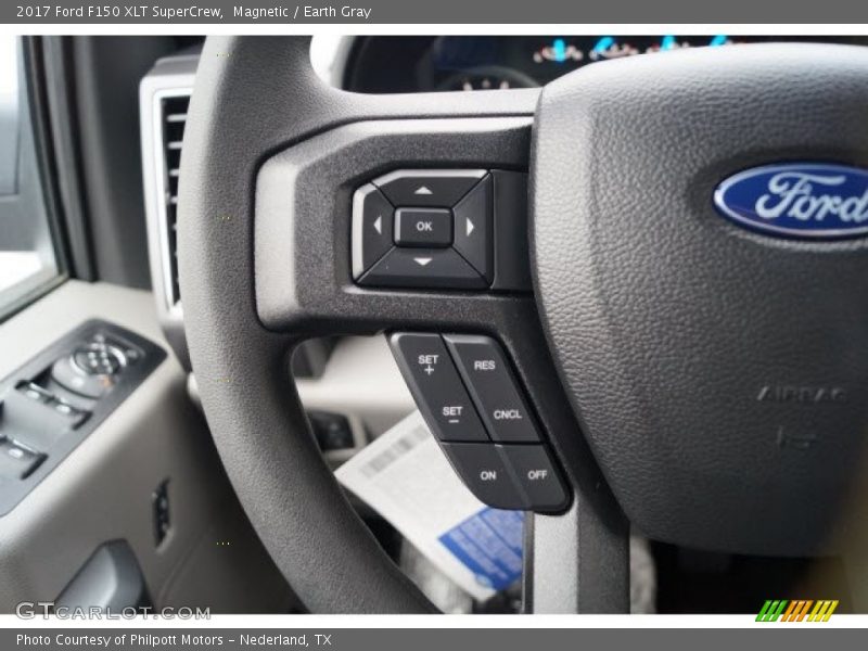 Magnetic / Earth Gray 2017 Ford F150 XLT SuperCrew