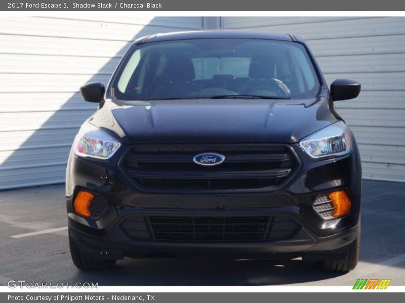 Shadow Black / Charcoal Black 2017 Ford Escape S