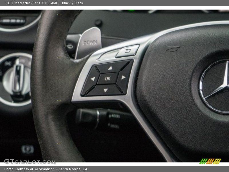 Controls of 2013 C 63 AMG