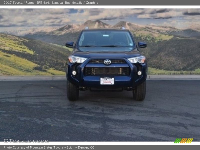 Nautical Blue Metallic / Graphite 2017 Toyota 4Runner SR5 4x4