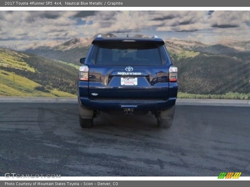 Nautical Blue Metallic / Graphite 2017 Toyota 4Runner SR5 4x4