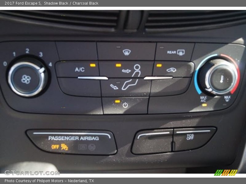 Shadow Black / Charcoal Black 2017 Ford Escape S