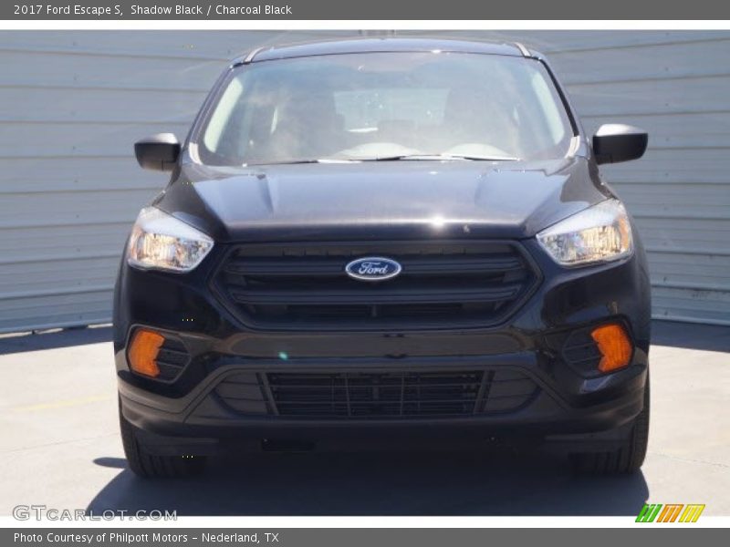 Shadow Black / Charcoal Black 2017 Ford Escape S