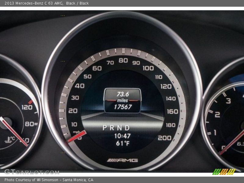  2013 C 63 AMG 63 AMG Gauges