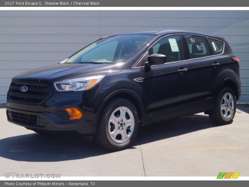 Shadow Black / Charcoal Black 2017 Ford Escape S