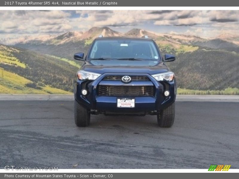 Nautical Blue Metallic / Graphite 2017 Toyota 4Runner SR5 4x4