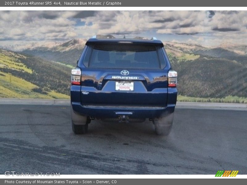 Nautical Blue Metallic / Graphite 2017 Toyota 4Runner SR5 4x4