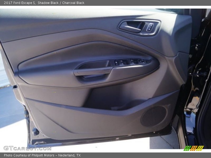 Shadow Black / Charcoal Black 2017 Ford Escape S