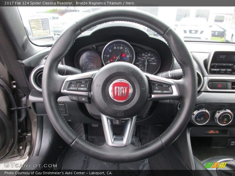  2017 124 Spider Classica Roadster Steering Wheel