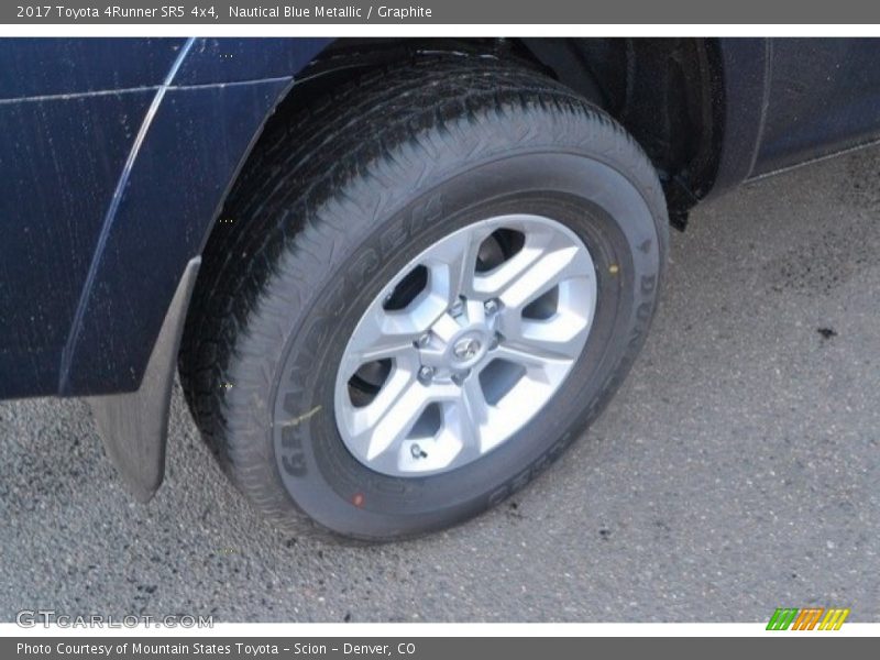 Nautical Blue Metallic / Graphite 2017 Toyota 4Runner SR5 4x4