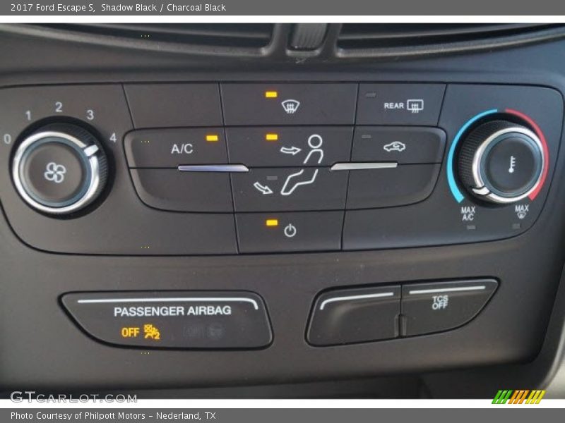 Shadow Black / Charcoal Black 2017 Ford Escape S