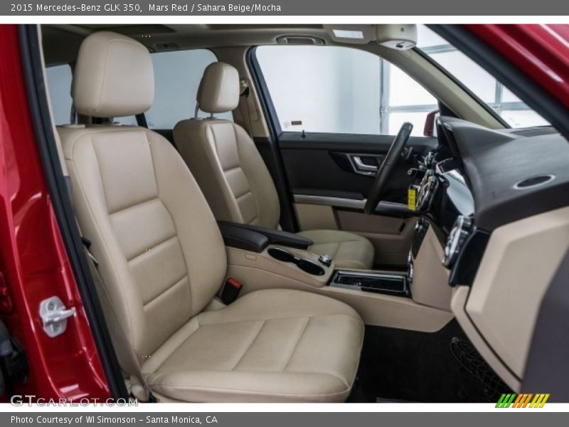 Mars Red / Sahara Beige/Mocha 2015 Mercedes-Benz GLK 350