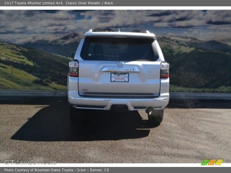 Classic Silver Metallic / Black 2017 Toyota 4Runner Limited 4x4