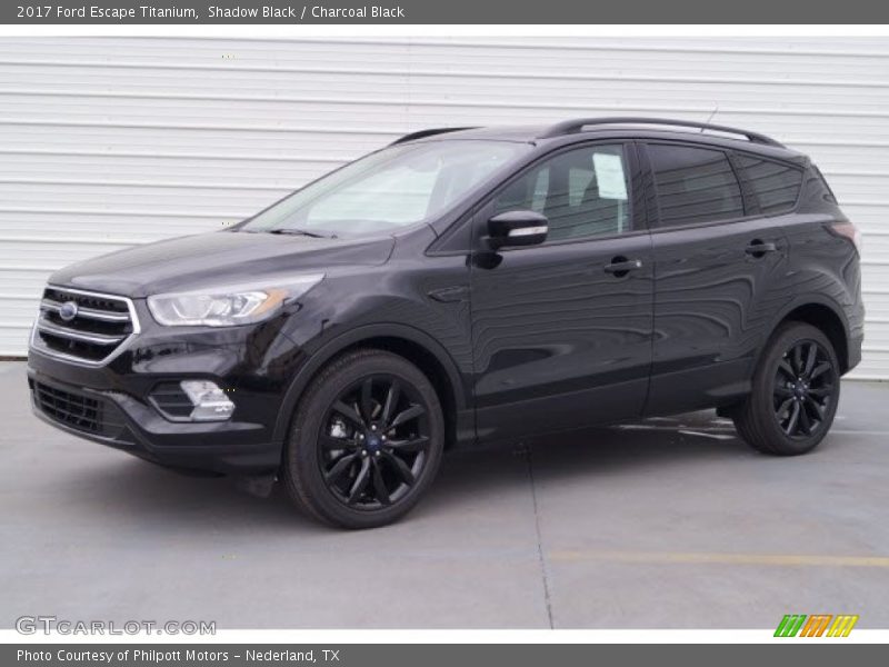 Shadow Black / Charcoal Black 2017 Ford Escape Titanium