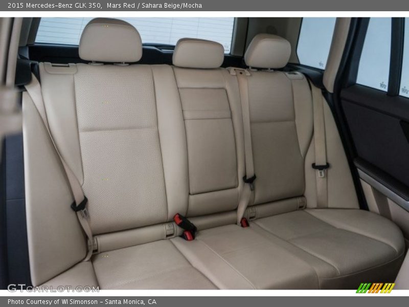 Mars Red / Sahara Beige/Mocha 2015 Mercedes-Benz GLK 350