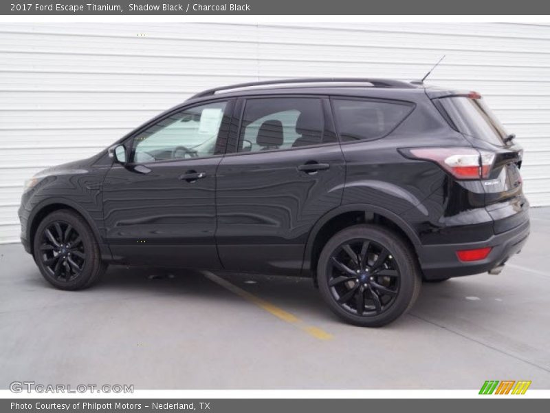 Shadow Black / Charcoal Black 2017 Ford Escape Titanium