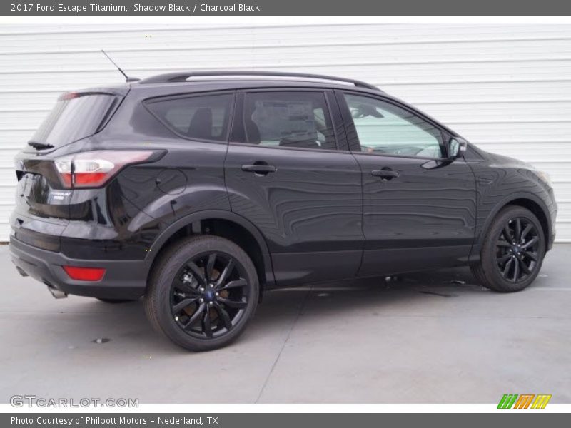 Shadow Black / Charcoal Black 2017 Ford Escape Titanium