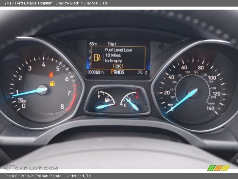 Shadow Black / Charcoal Black 2017 Ford Escape Titanium